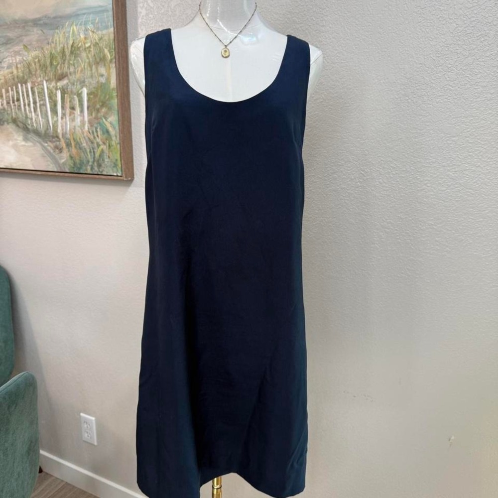 J.Crew Navy‎ Sleeveless Mini Dress - Classic Cutout Back